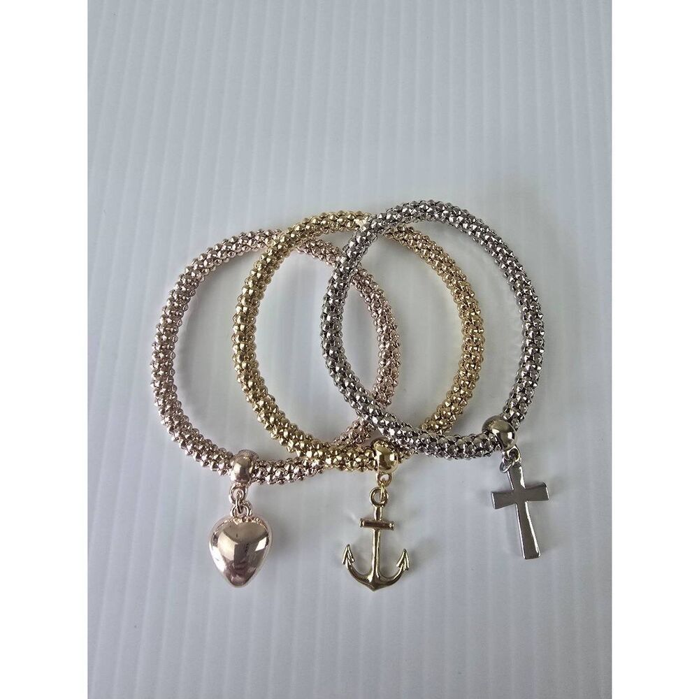 Bracelets Trio Set of 3 Stretch
